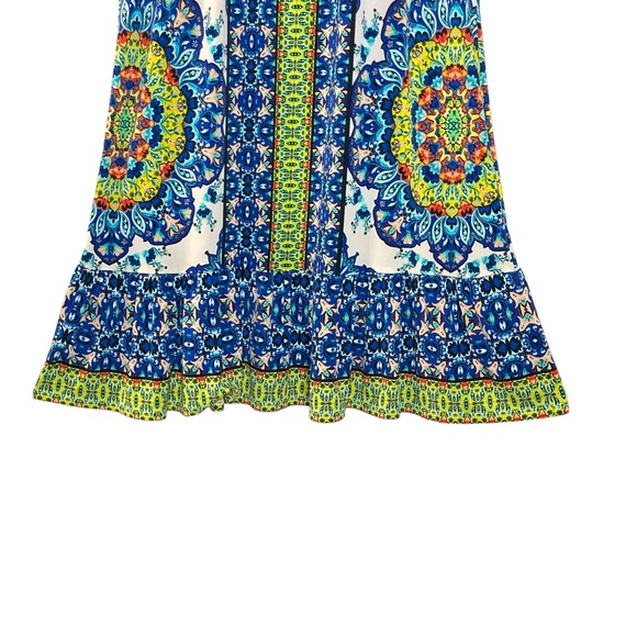 London Times Women's Sleeveless Keyhole Halter Aline Dress size 6 - Picture 4 of 10